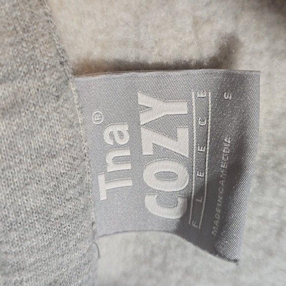 Tna Cozy Boyfriend Cropped Sweatshirt Jacket - Picture 8 of 16